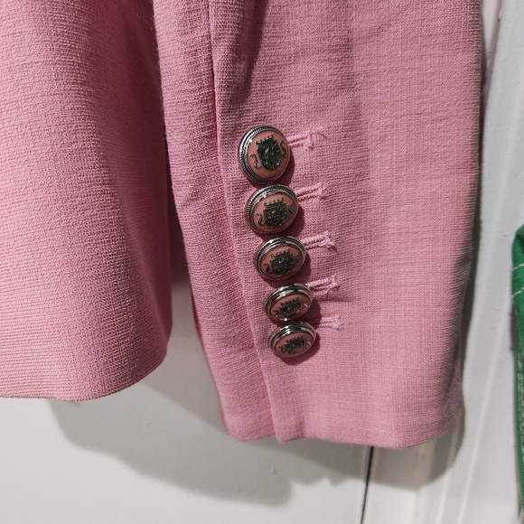 Veronica Beard Miller Dickey Jacket Pink Size 2 - Picture 8 of 10
